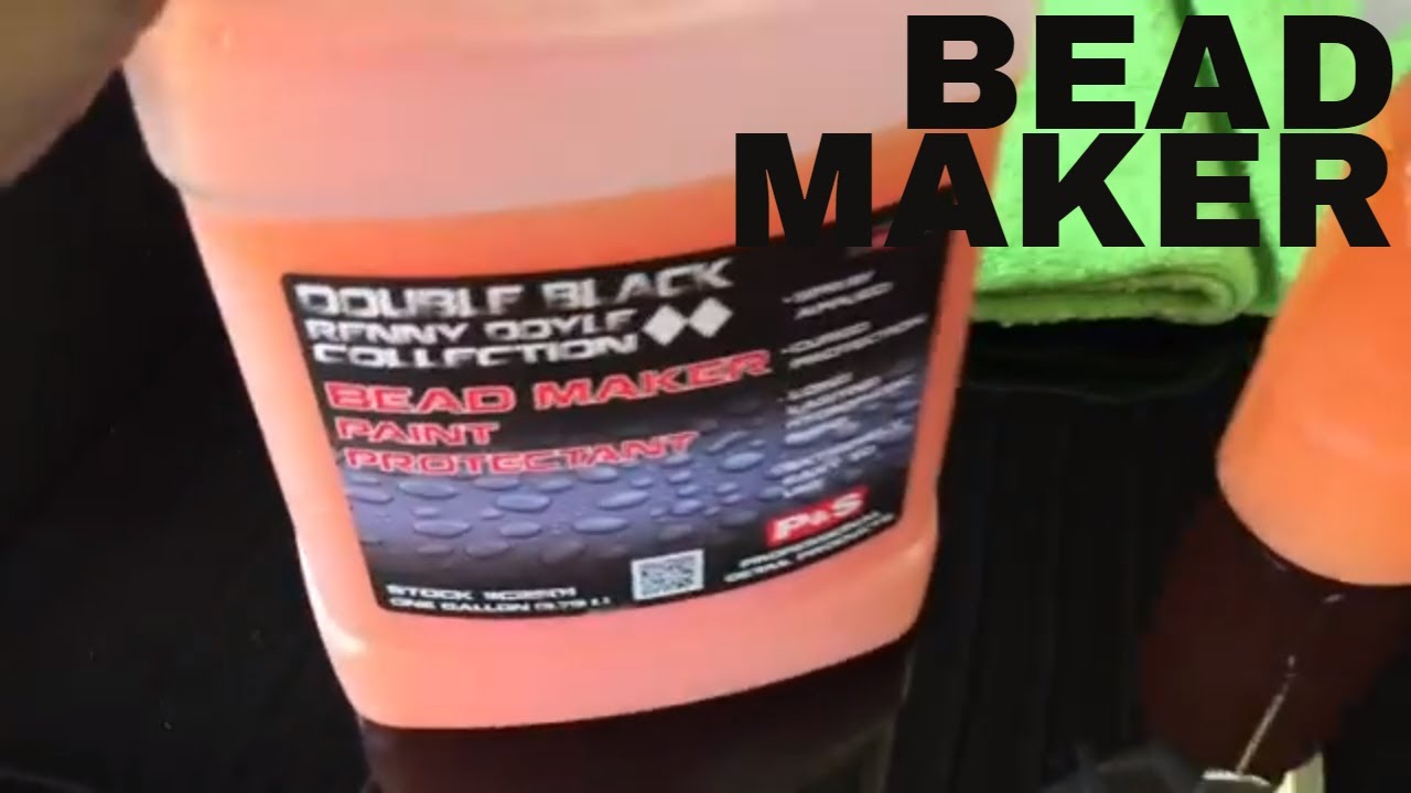P & S Renny Doyle Double Black Bead Maker Paint Protectant!!!