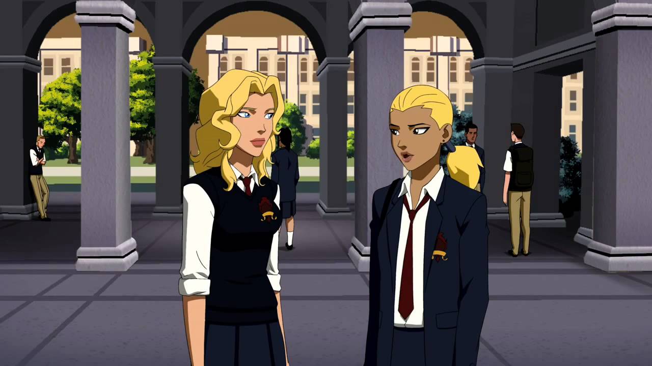 Young Justice - Artemis first day at Gotham Academy