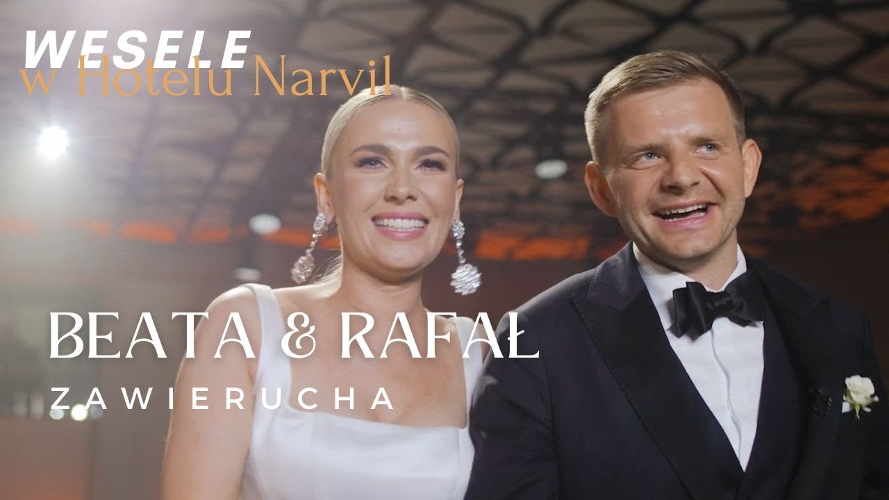 Bardzo wzruszający ślub Beaty i Rafała Zawierucha w Hotelu Narvil