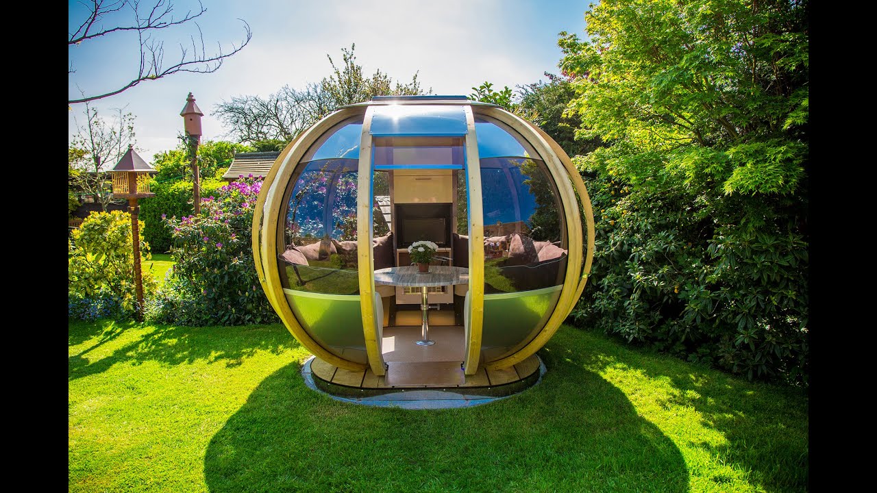 Demo Video of the Small Summerhouse Garden Pod by Ornate Garden