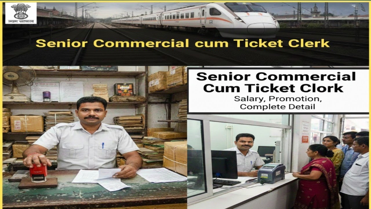  SrCCTC (Senior commercial clerk cum typist) salary promotion । #Srcctc #commercialclerk