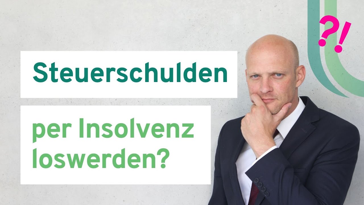 Insolvenz bei Steuerschulden // Privatinsolvenz anmelden, Regelinsolvenz,