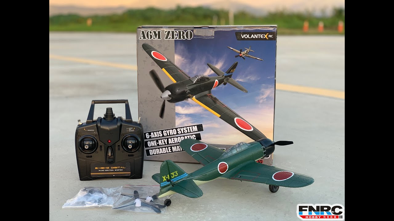 完整操作教學 & 開箱 & 試飛！ 全新 歐蘭斯 VOLANTEXRC 日本 零式戰鬥機 ZERO 零戰  RTF全套版 支持開源控V761協議