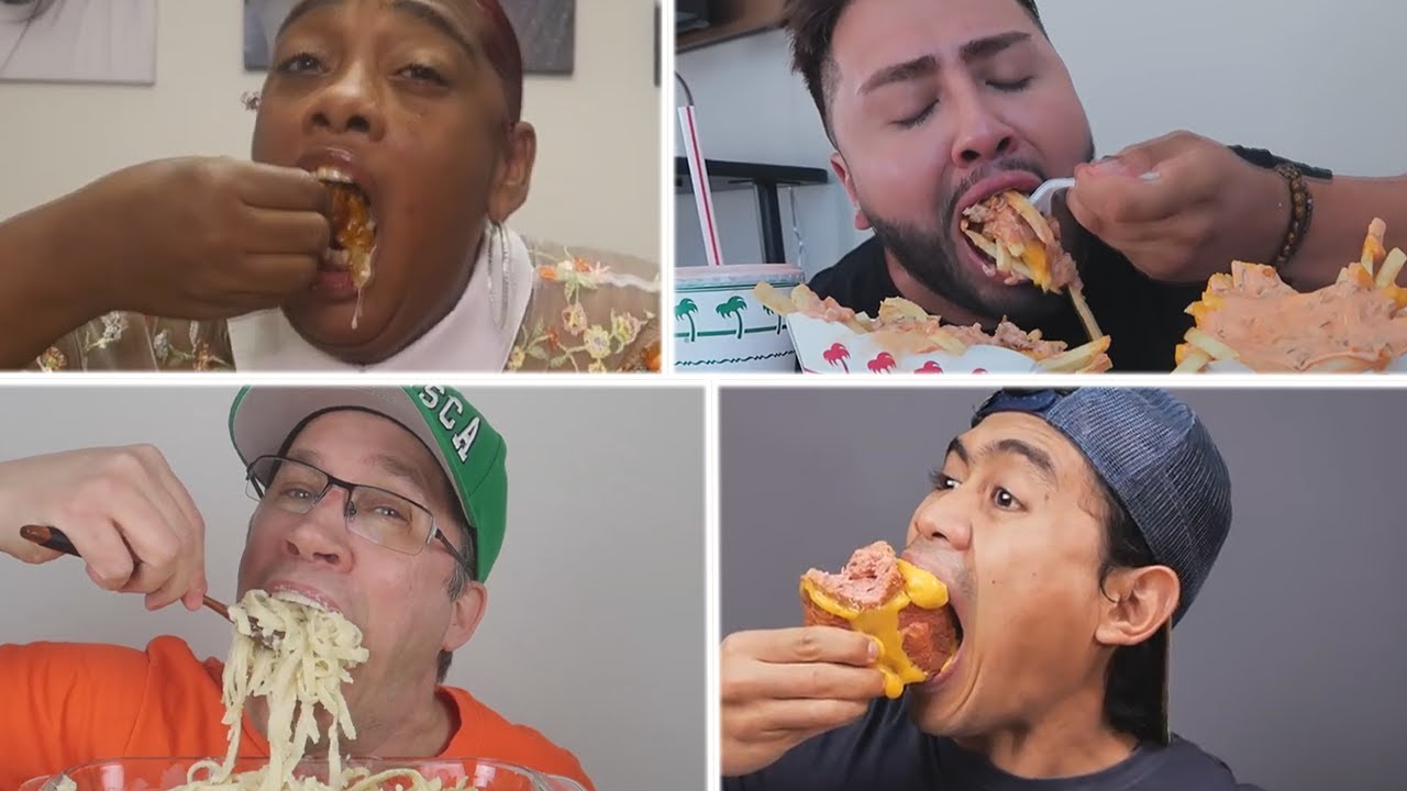 The most SAVAGE Mukbangers