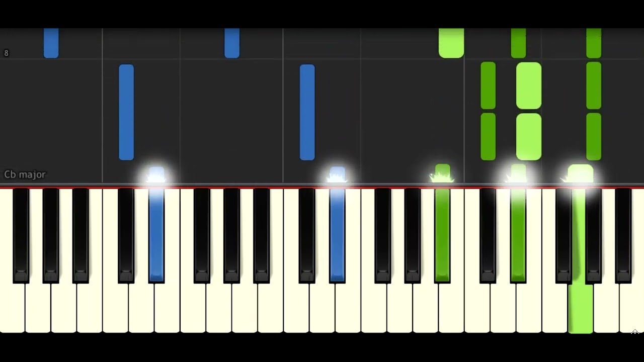 Intro - Josman : PIANO TUTORIAL