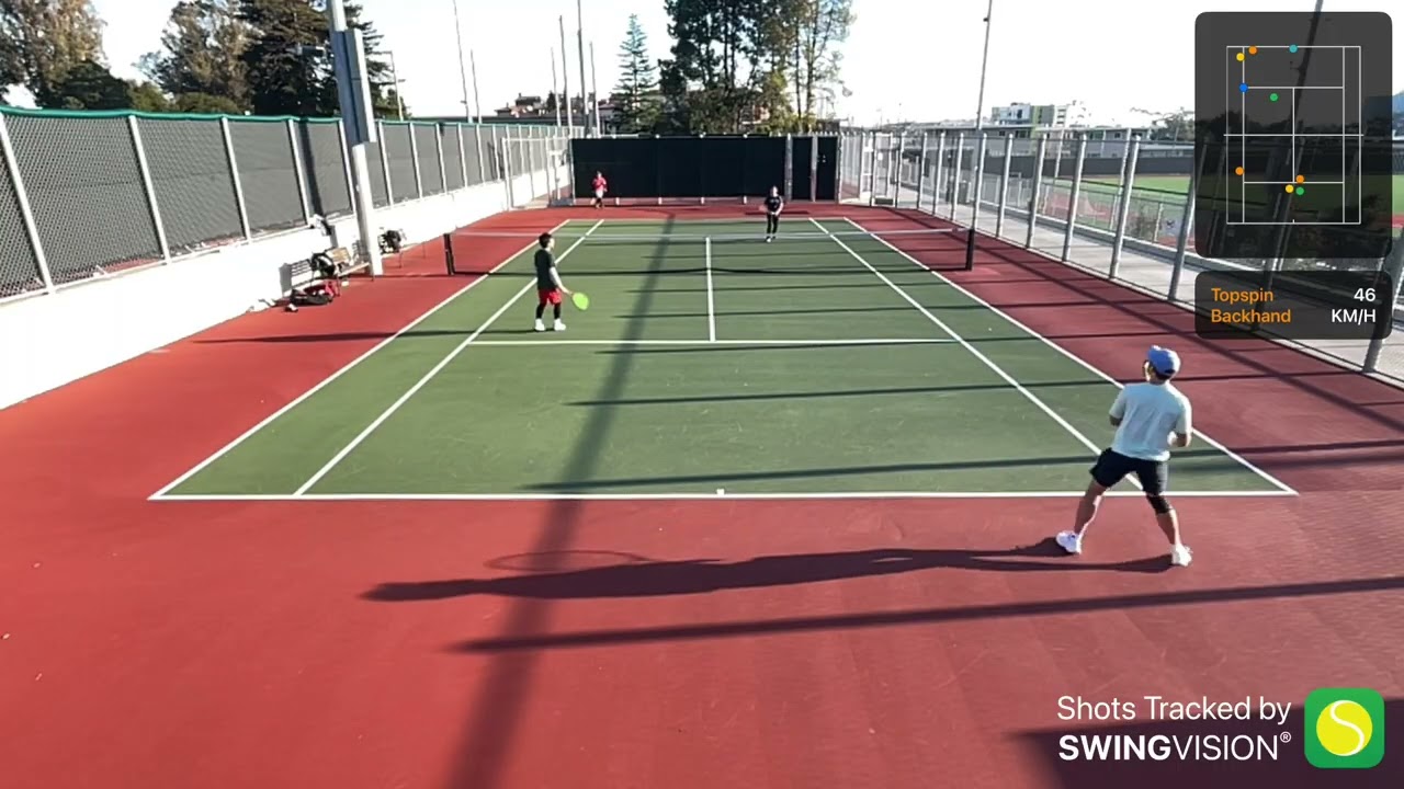 20260111 NTRP 4.0/4.5 Practice Match Jason / Hiro vs Scott / Junya 