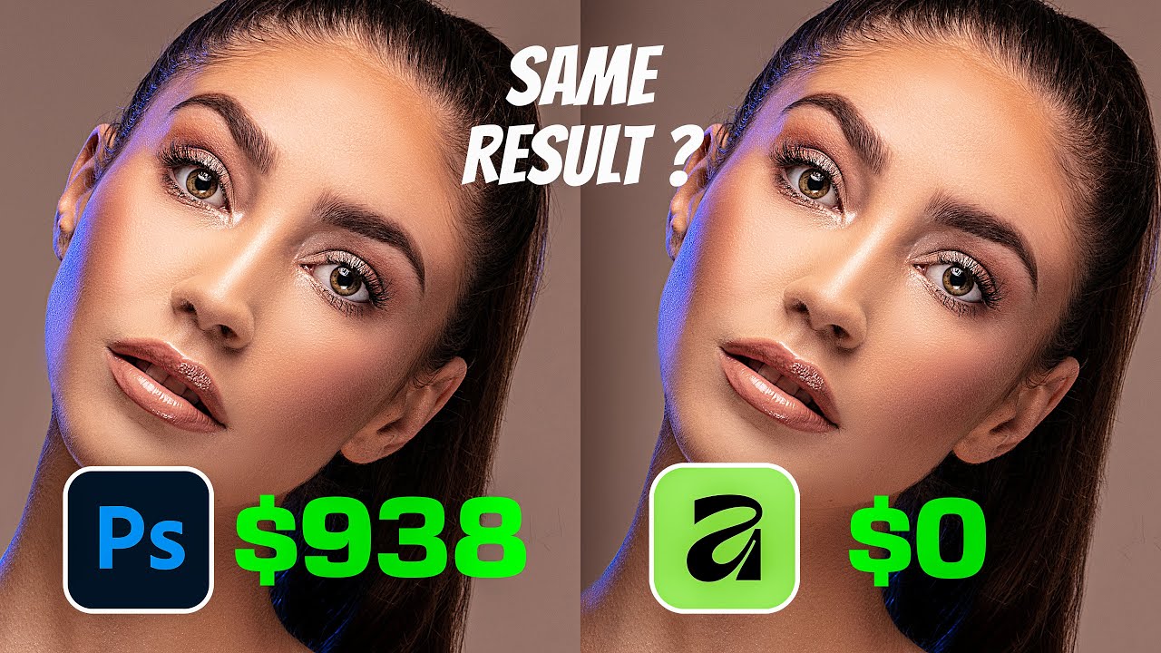 Photoshop против Affinity — можно ли отредактировать одну и ту же фотографию и получить тот же ре...