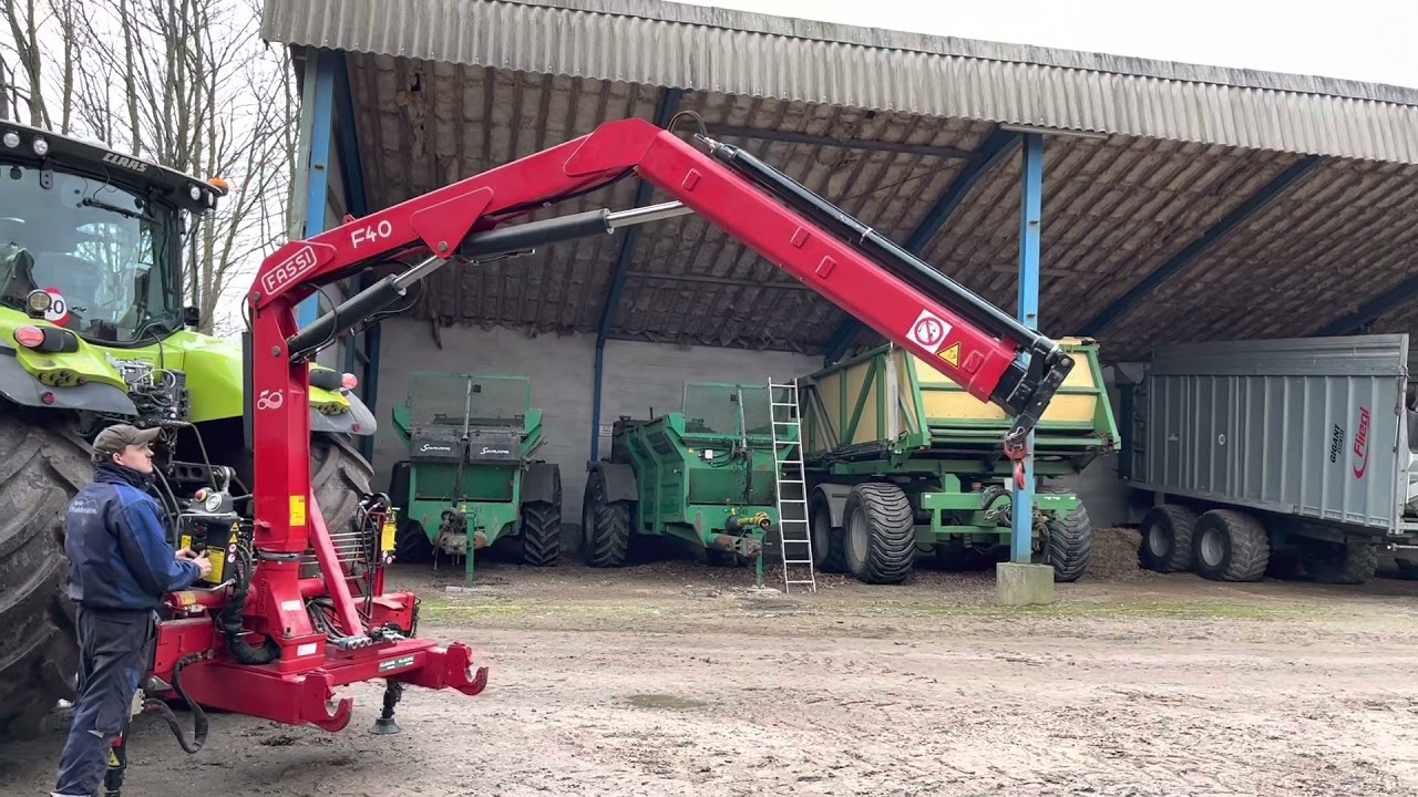 Køb Fassi F40 traktor kran på Klaravik.dk 426379