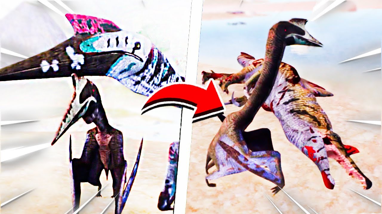 O PERIGO VEM PELO CÉU!! SOBREVIVI DO (0 a 100%) COM O QUETZALCOATLUS  - The Cursed Isle