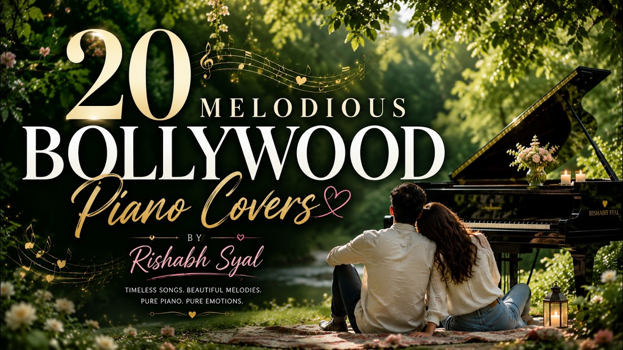 20 Melodious Bollywood* Piano Covers by Rishabh Syal
