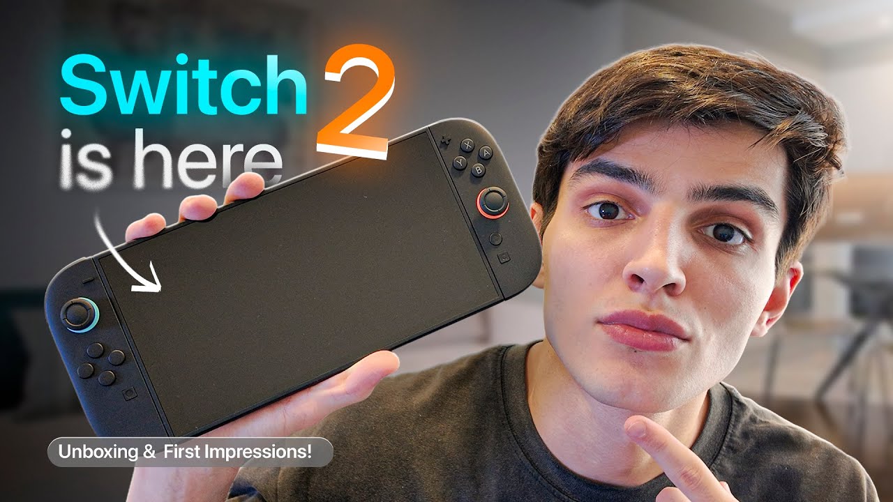 Nintendo Switch 2 Unboxing & First Impressions!