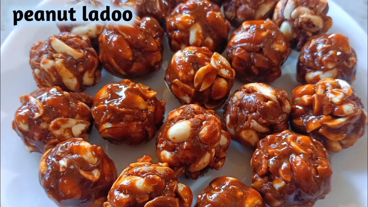 Peanut ladoo recipe| mungfali laddu| ladoo recipe| jaggery peanut laddu| laddu