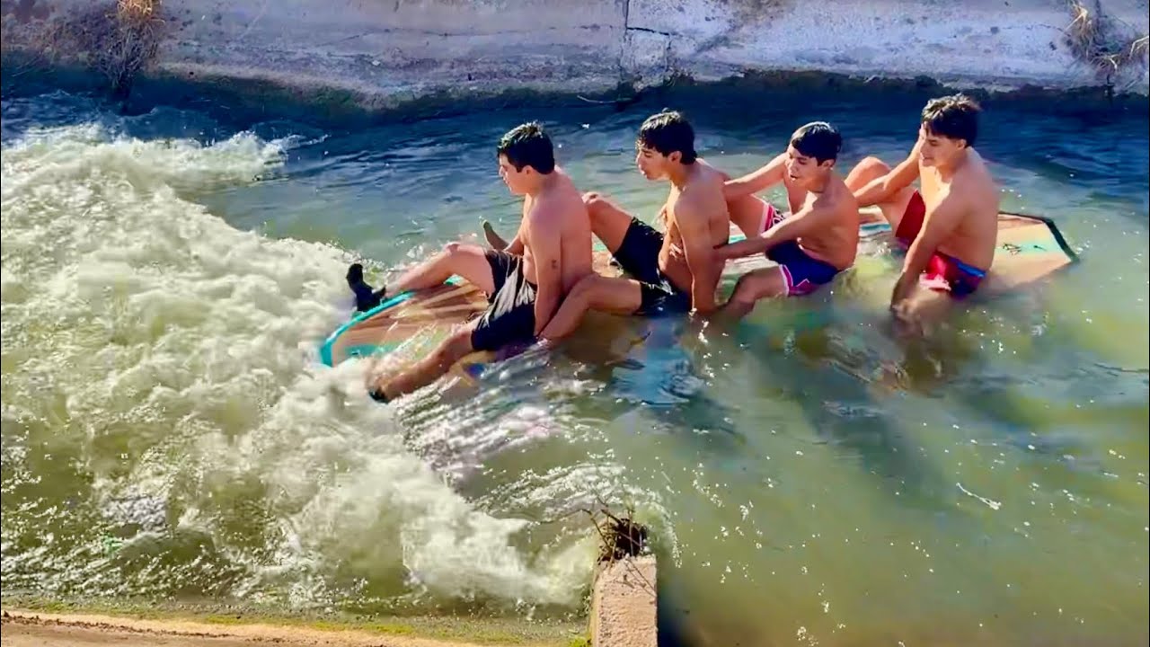 Pesca, fritanga y un chapuzón  en el canal con El Abrahamsito ayayui ayayui