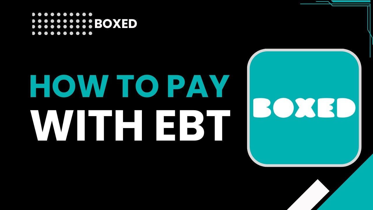 Как оплатить покупку в коробке с помощью EBT