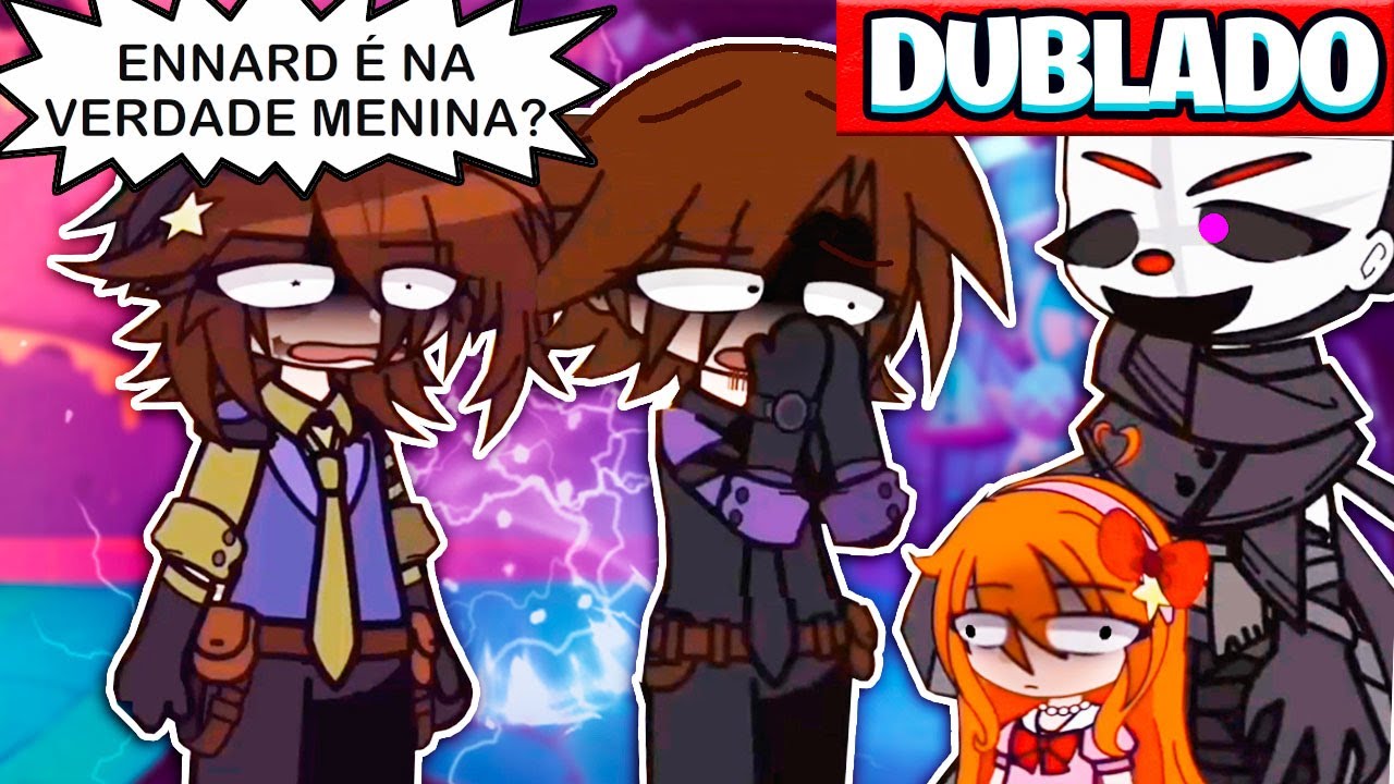 FAMÍLIA AFTON CONHECE O VERDADEIRO ENNARD ! MINI FILME GACHA CLUB