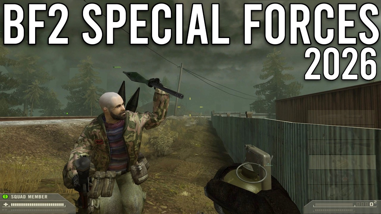 Мы будем играть в многопользовательский режим Battlefield 2 Special Forces в 2026 году!