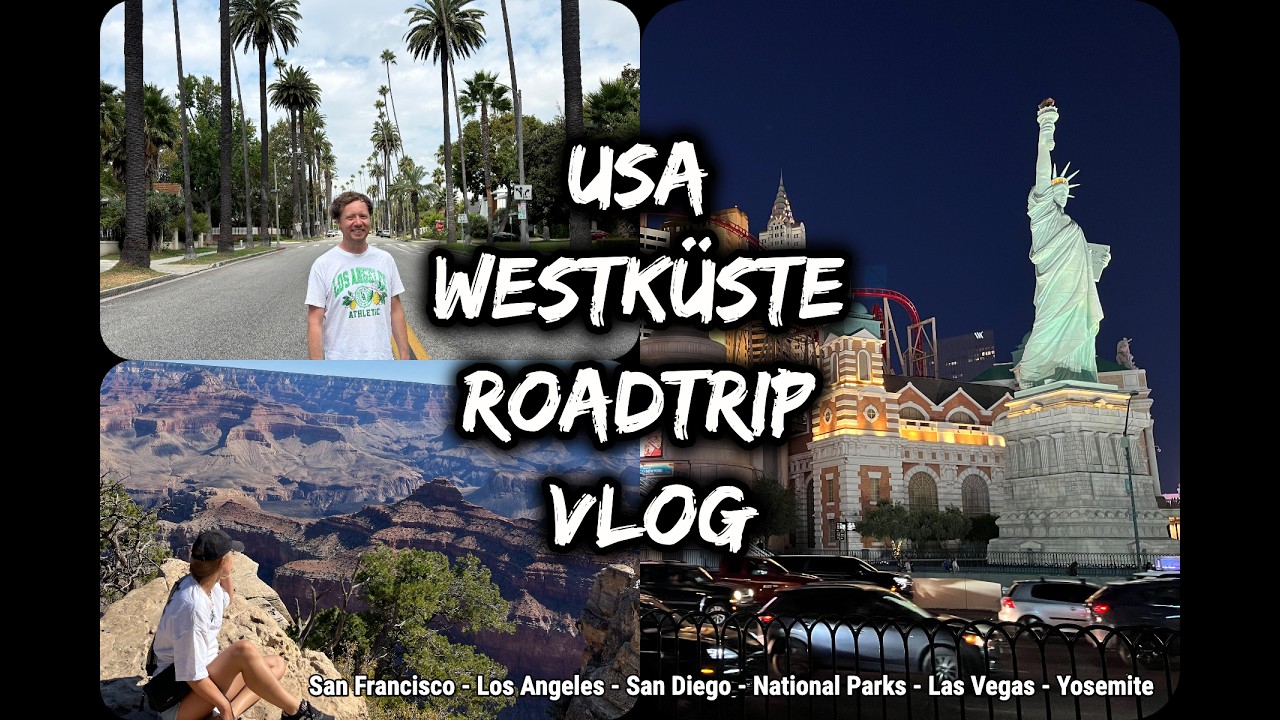 Der Roadtrip unseres Lebens! Dreieinhalb Wochen USA Westküste. VLOG