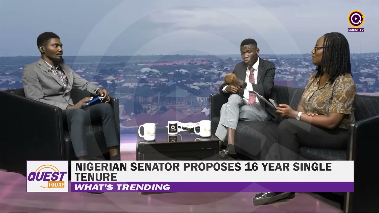 NIGERIAN SENATOR PROPOSES 16 YEAR SINGLE TENURE