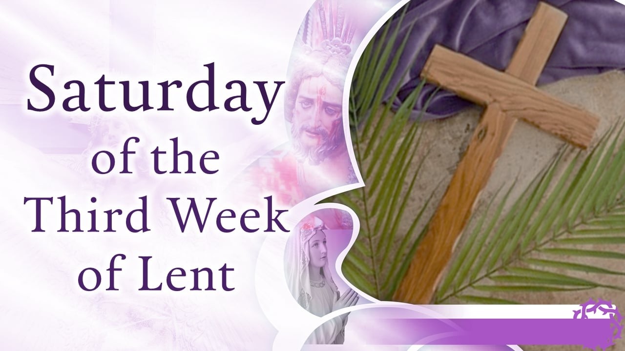 March 14, 2026 - Lauds on Saturday of the Third Week of Lent.