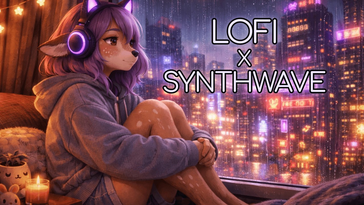Late Nights with Sera – Chill Lofi x Synthwave Mix for Studying & Relaxing
