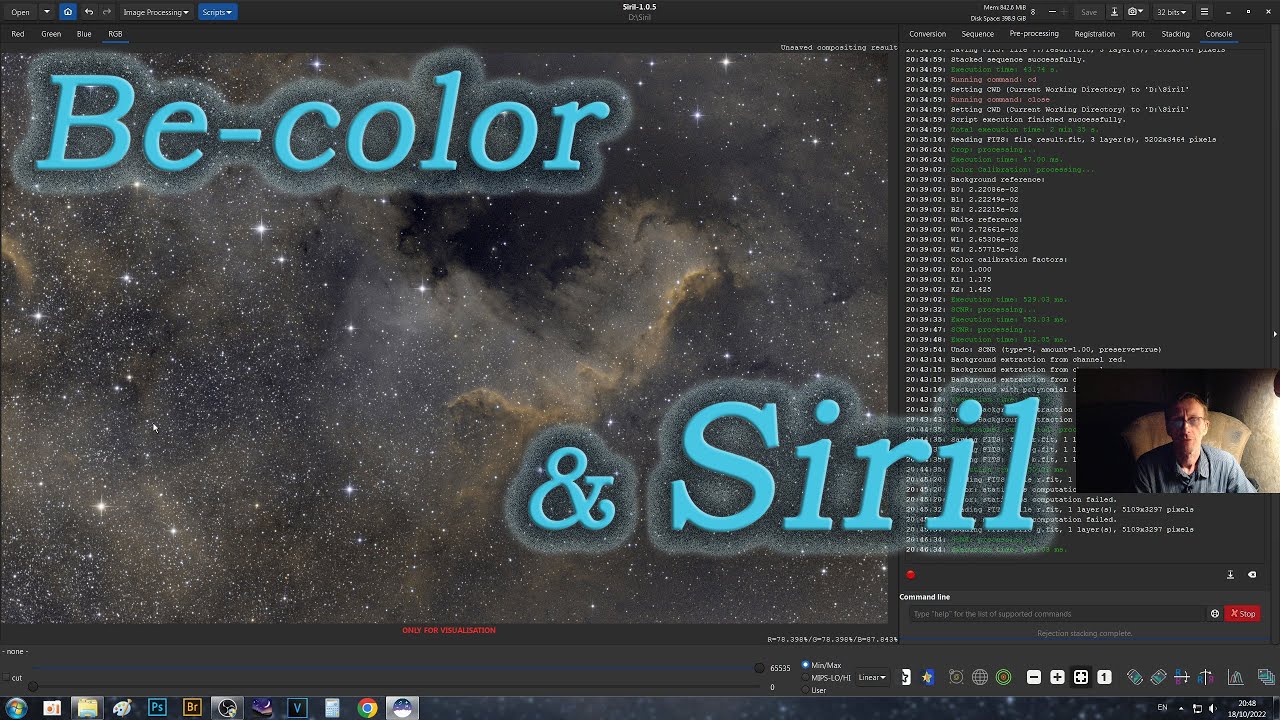 Be-Color & Siril.