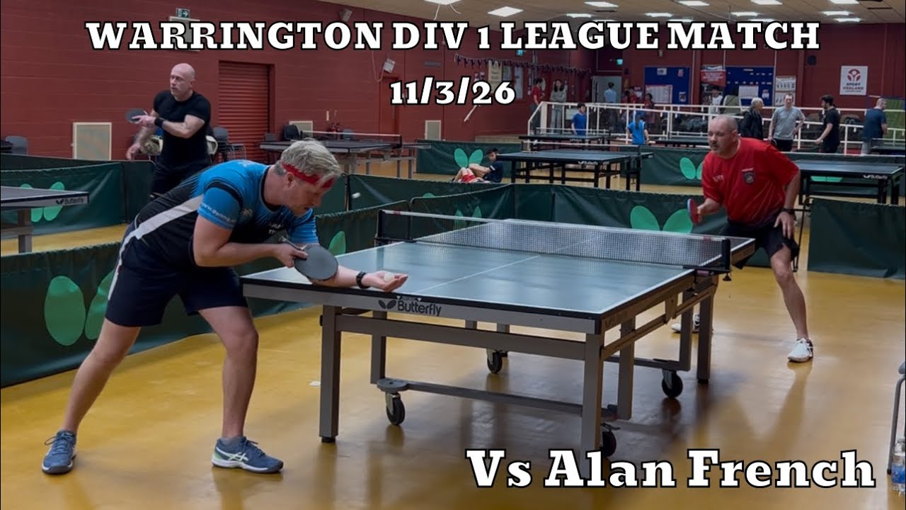 Neil Myatt vs Alan French | Warrington Div 1 League Match | 11/3/26