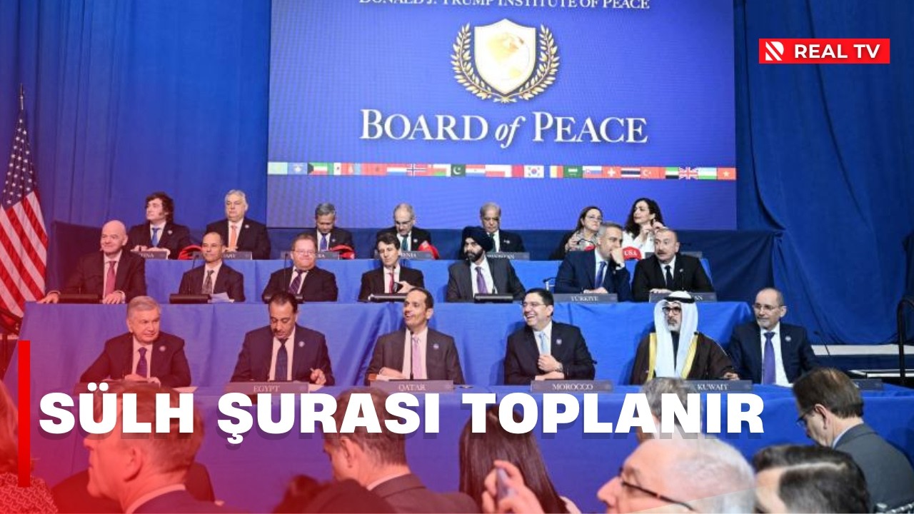 Sülh Şurası toplanır | Təşkilata üzv olan dövlət liderləri Vaşinqtondadır