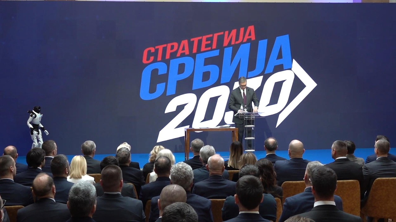 Predsednik Vučić predstavlja nacionalnu strategiju 