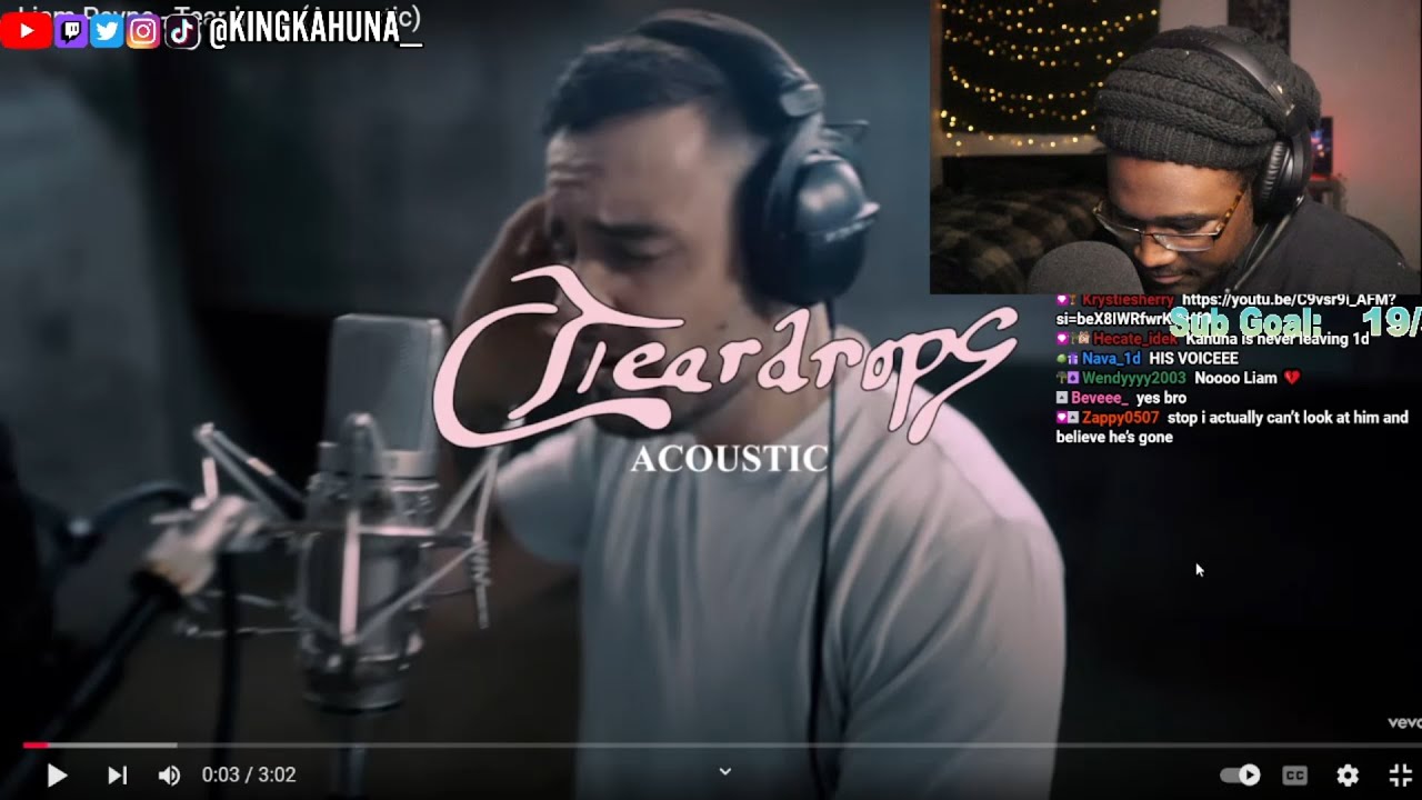 King Kahuna Tried Listening to Teardrops by Liam Payne Without Getting Emotional