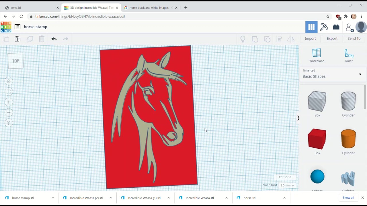 3D Printing a Stamp for Leatherwork