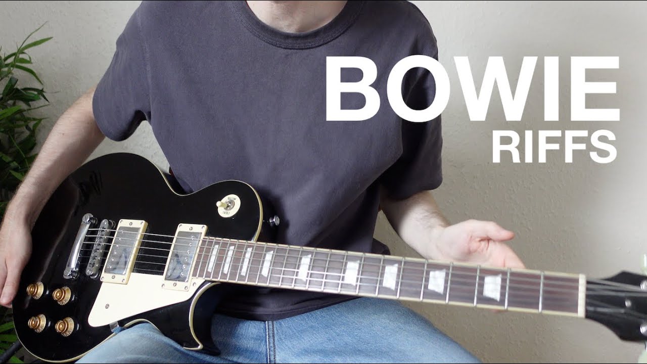 14 Classic David Bowie Riffs