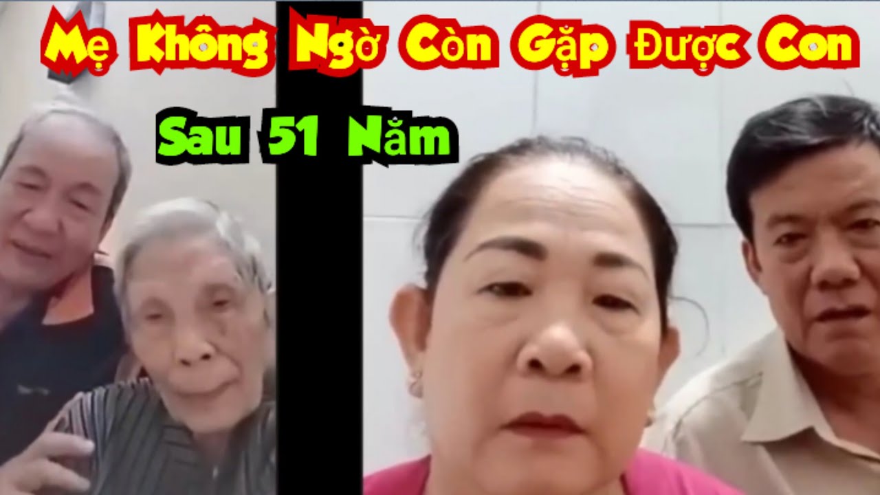 267 )  Mẹ ơi , Con rất mừng vì còn có cơ hội để gặp lại Mẹ ở trên đời . Mẹ tìm được con sau 51 năm. 