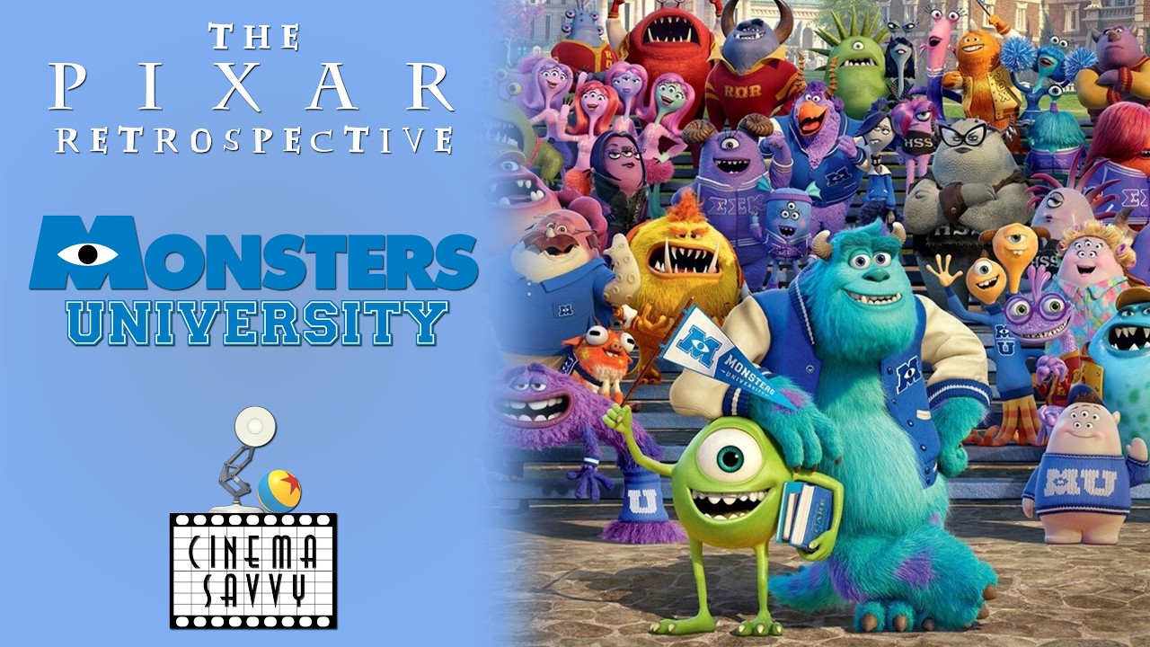 MONSTERS UNIVERSITY (2013) - THE PIXAR RETROSPECTIVE - Cinema Savvy