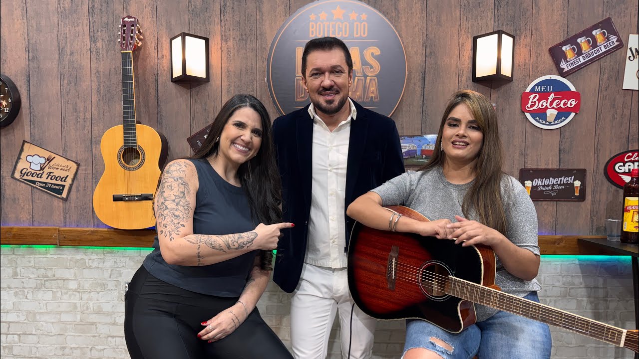Programa Lucas de Lima na TV com Donas do Buteco