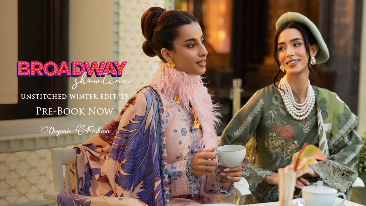 Mushq Broadway Showtime Unstitched Winter Edit'23 | Mushq New Winter Unstitched Collection'23