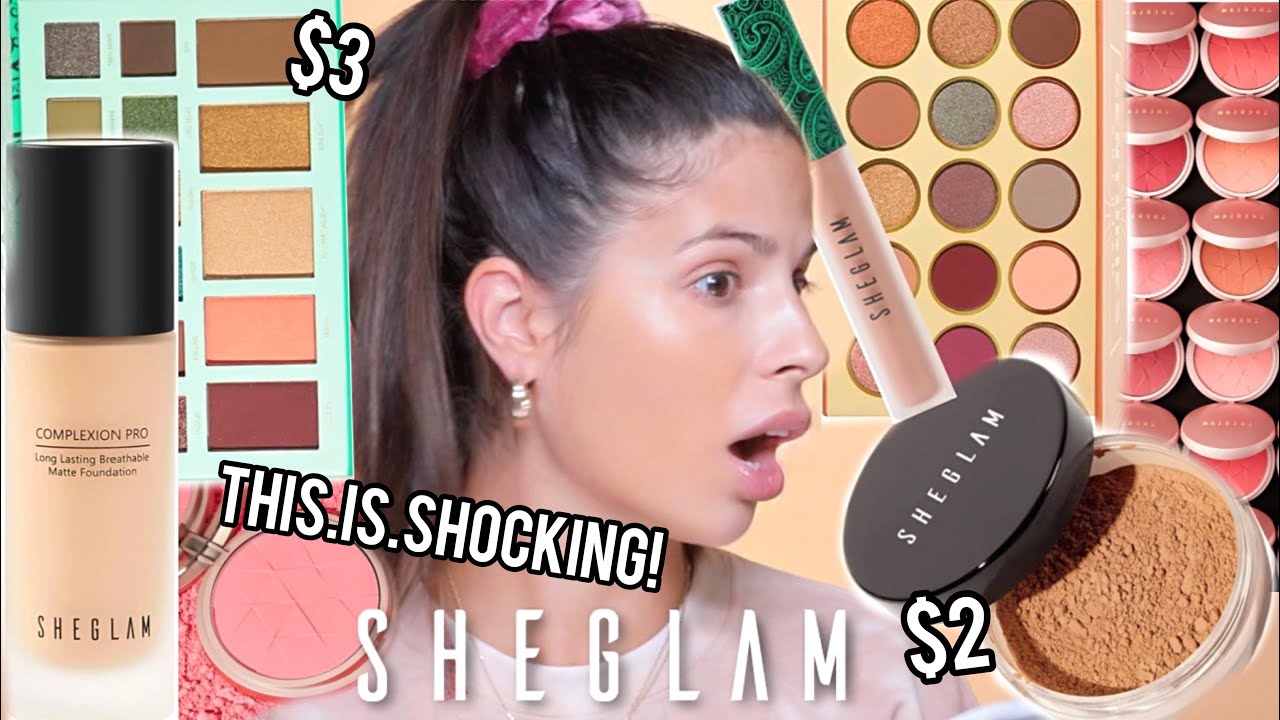 I TRIED A FULL FACE OF SHEGLAM MAKEUP! Let’s chat....