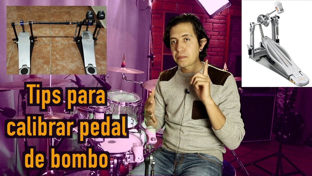 ¿Cómo ajustar el pedal de bombo, sencillo y doble? | Hugo Zerecero