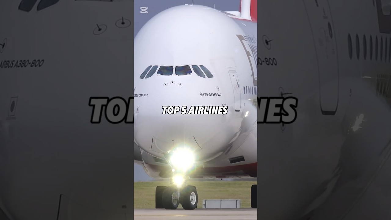 Top 5 Airlines in the World! ✈️🔥 (You Won&rsquo;t Expect the Last One! 😲)    #Travel #Aviation #FlyingHigh