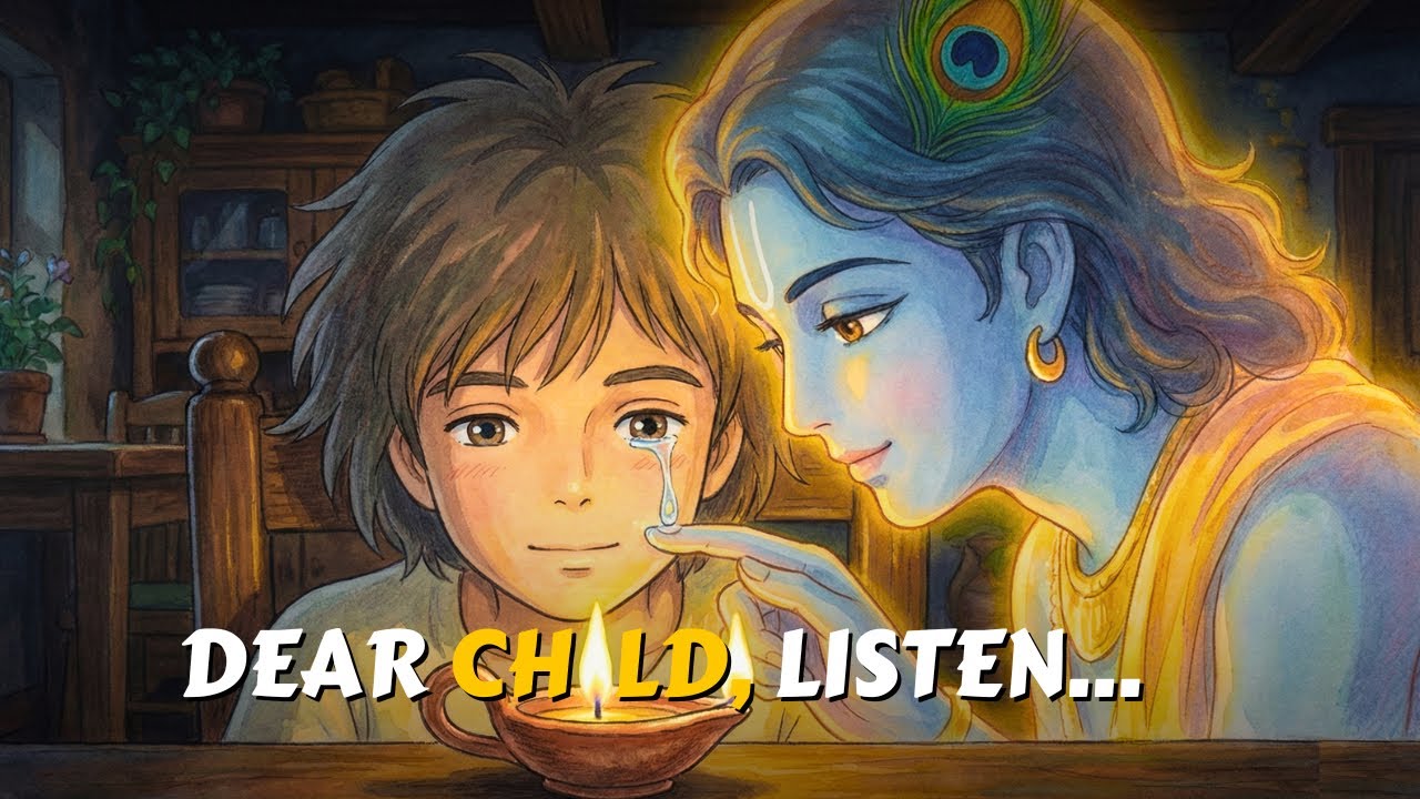 Lord Krishna wants to tell you this... 🌸