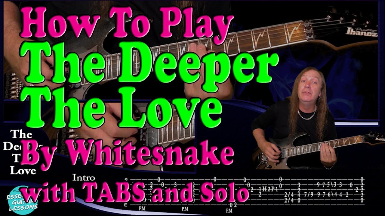 How To Play Deeper The Love On Guitar