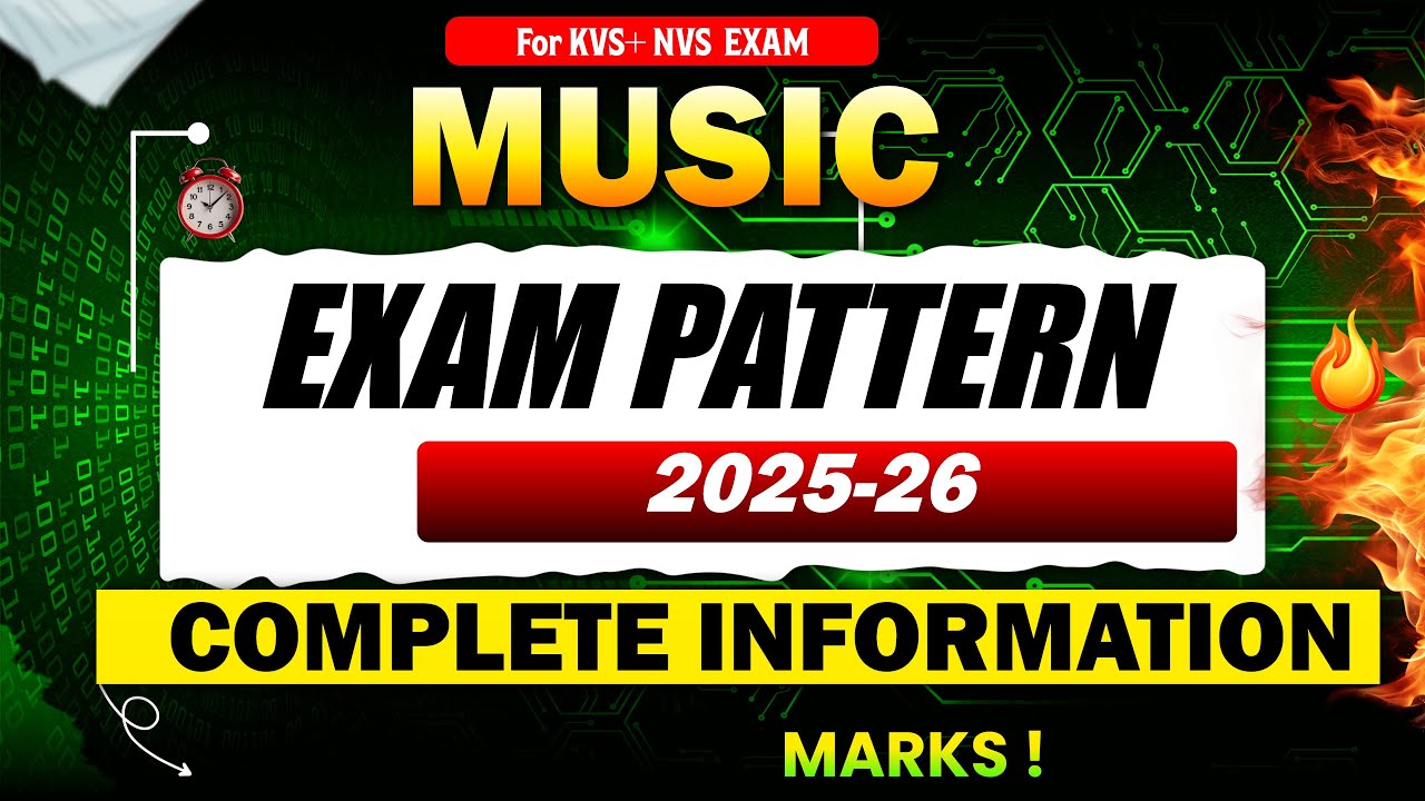 KVS MUSIC EXAM PATTERN || NVS MUSIC EXAM PATTERN || TIER 1 || TIER 2|| INTERVIEW || FEES || 2025-26