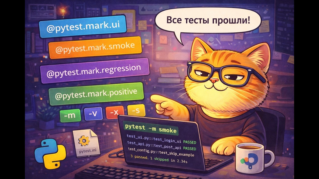 Автоматизация тестирования на python | Основы №7