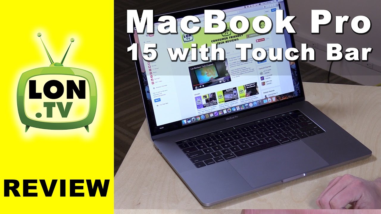 New Apple MacBook Pro 15 2016 Review with Touch Bar and Retina Display