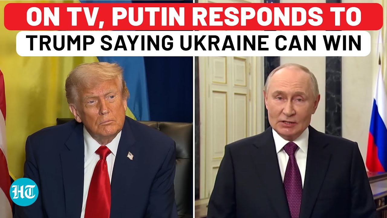 On TV, Putin's Direct Reply To Trump Saying Ukraine Can Take Back All Land From Russia| US| NATO