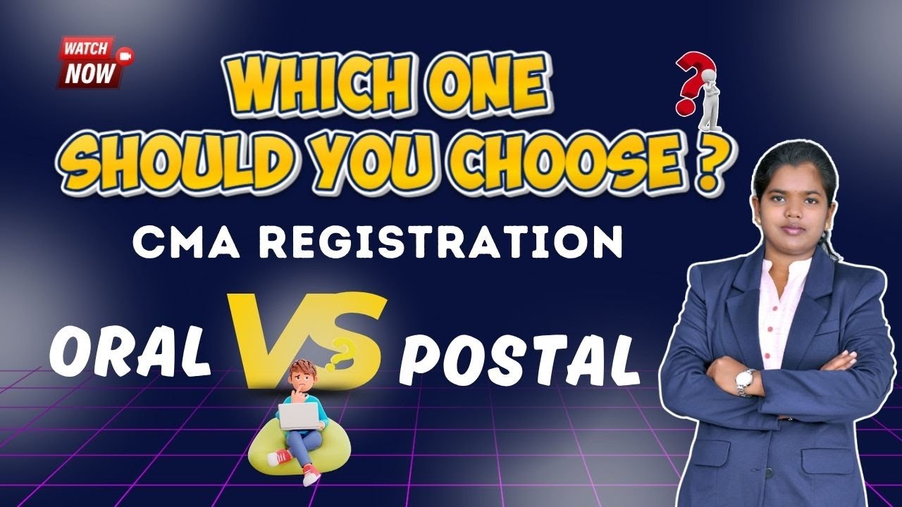 CMA Registration: Oral vs Postal &ndash; Which One Should You Choose