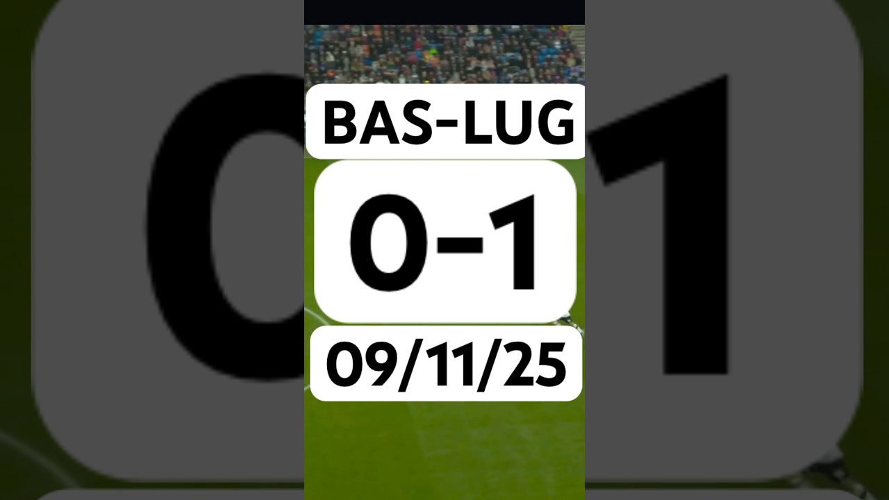 Fc Basel 0-1 Fc Lugano 