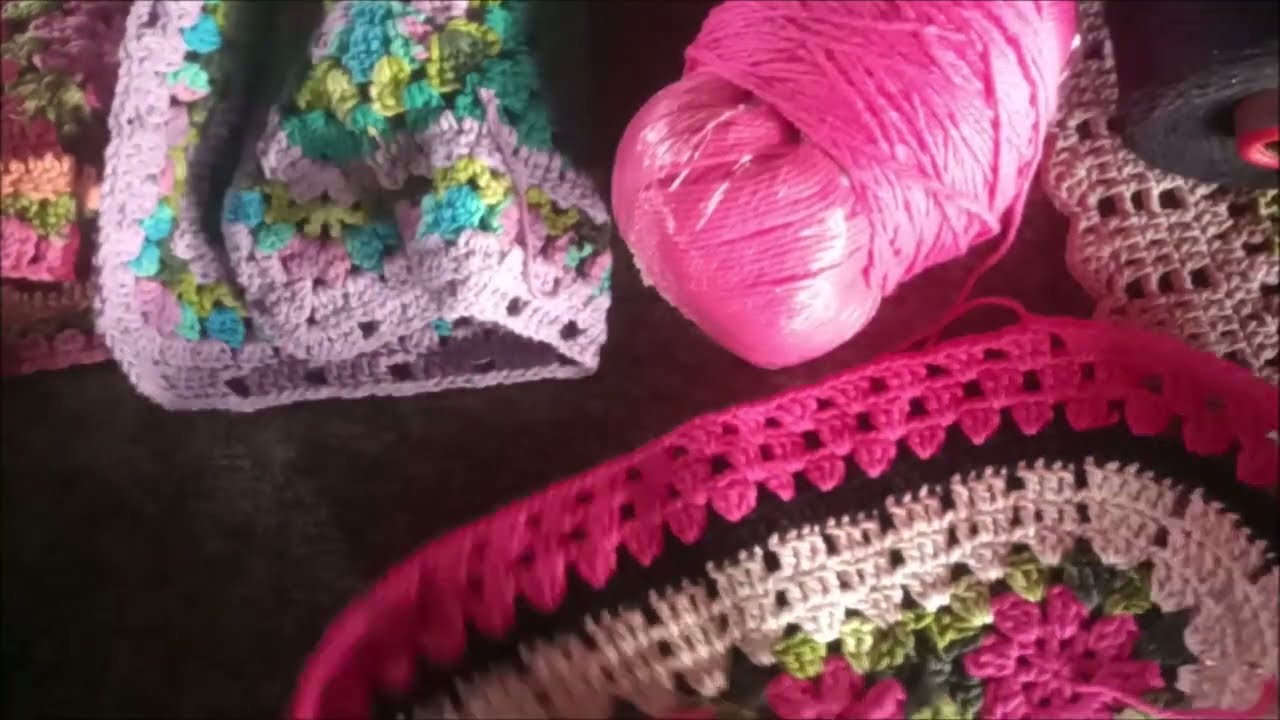 🌷Finalizando peças em crochê 🌹