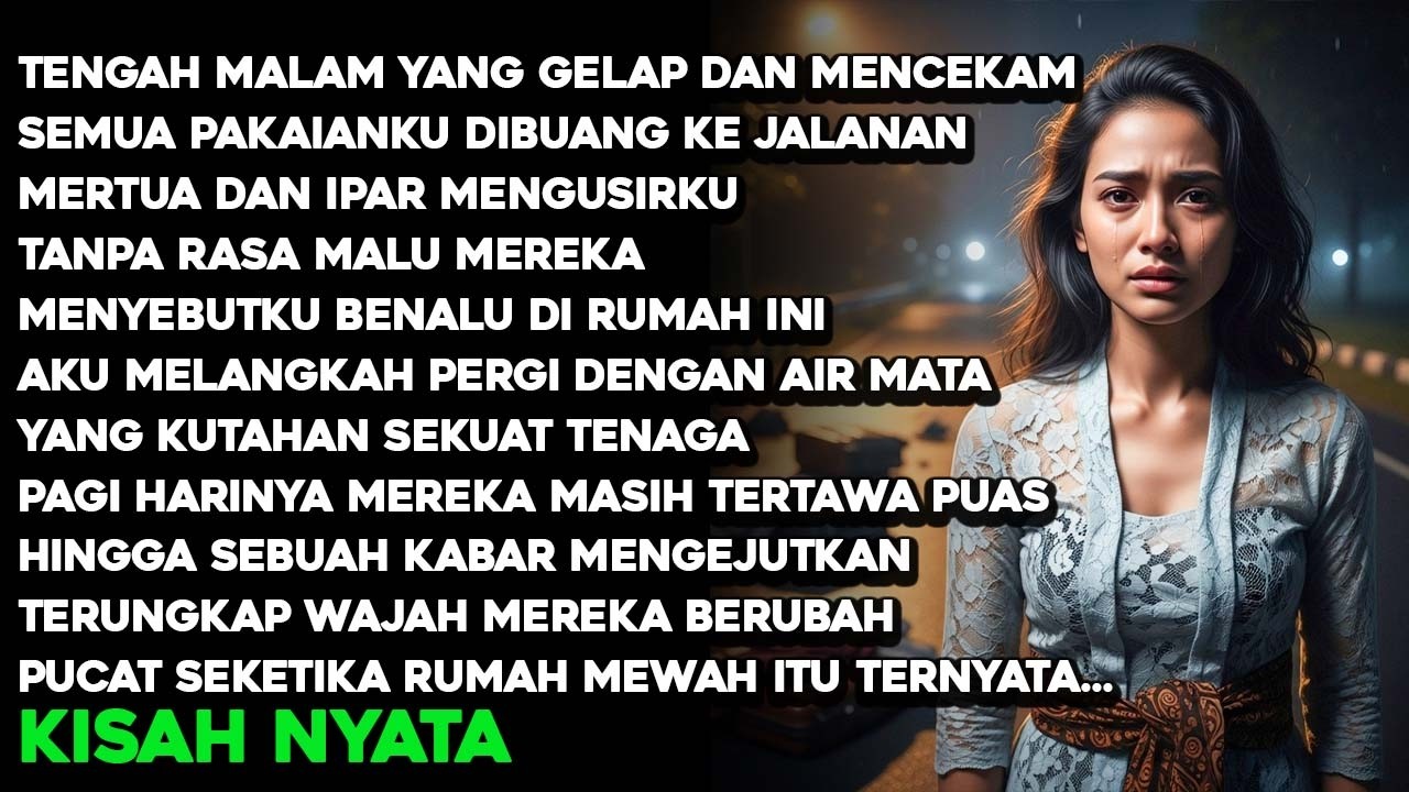 DIUSIR TENGAH MALAM OLEH MERTUA DAN IPAR, PAGINYA MEREKA PINGSAN SAAT TAHU SIAPA AKU SEBENARNYA