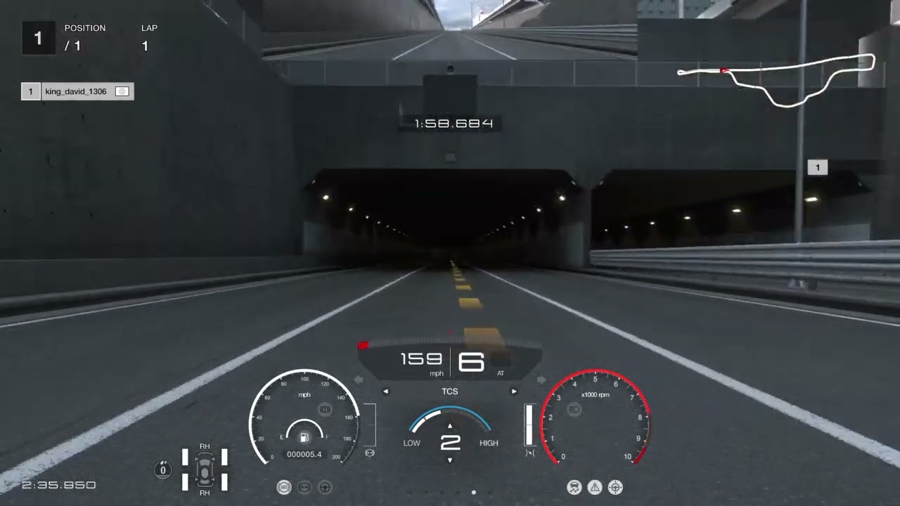 driving my car not in the rain