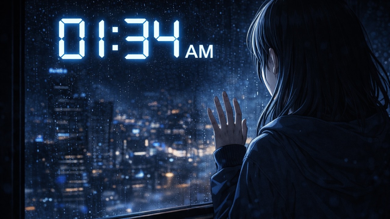 01:34 AM — quiet night study | lofi beats to focus